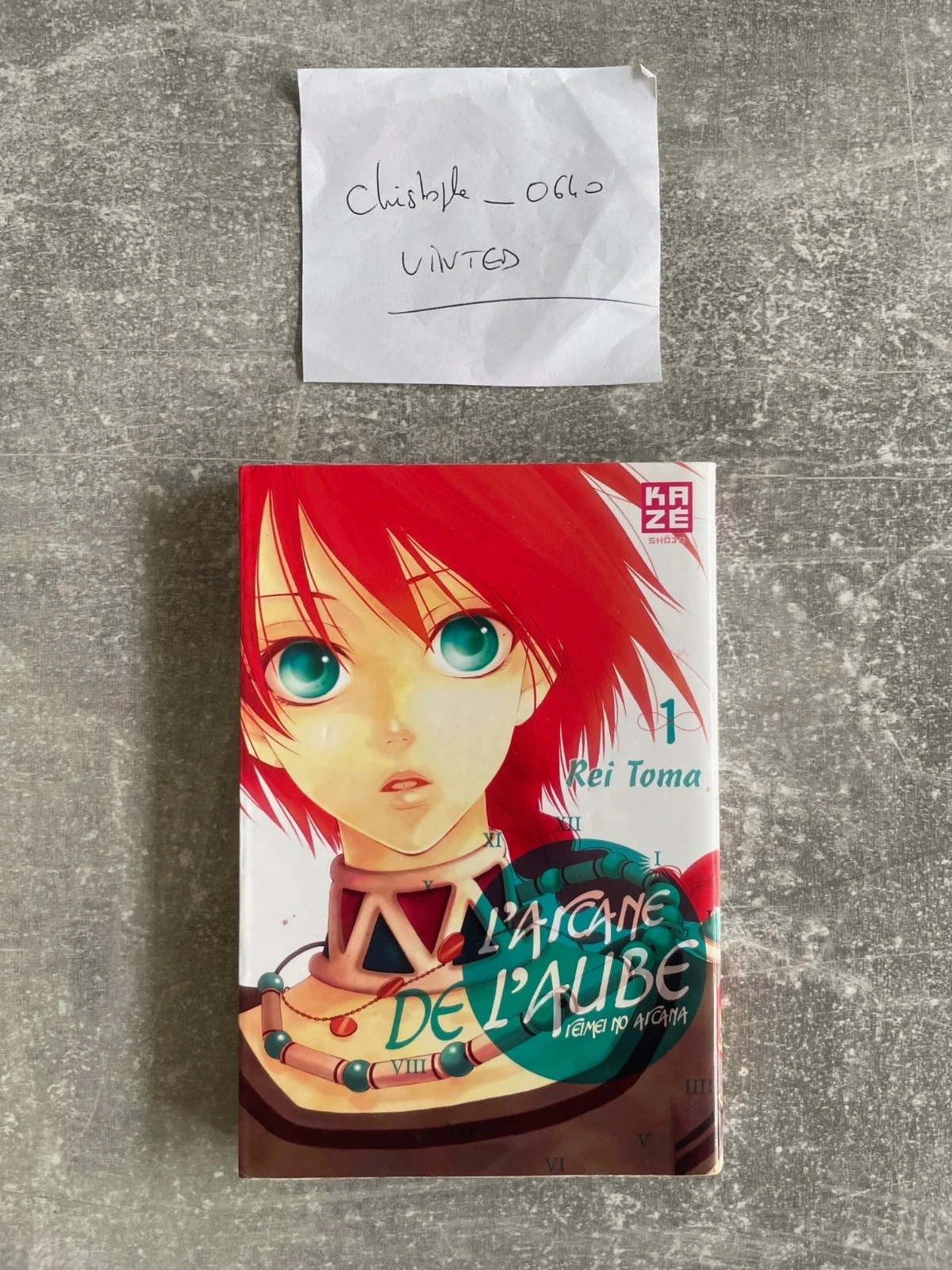Manga L'arcane de l'aube tome 1 version française.